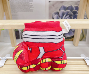Nueva Llegada Unisex <span class=keywords><strong>4</strong></span> Pulgadas Juguete de Peluche Llavero Todas las Edades Boutique Grab Machine Muñeca Forro de Malla Guantes Algodón Suave Alivio del Estrés PP - Product Image 5