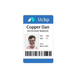 Carte fine blanche NFC 125 kHz Proximity ID 13,56 MHz IC pour carte d'identité du personnel et carte d'étudiant pour système de contrôle d'accès - Product Image 3