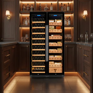 <span class=keywords><strong>El</strong></span> <span class=keywords><strong>Mejor</strong></span> Enfriador de Cigarros con Tecnología de Vanguardia para 1500 Cigarros, Humidor <span class=keywords><strong>El</strong></span>éctrico para Cigarros con Control de Temperatura de Doble Zona para Uso Doméstico - Product Image 4