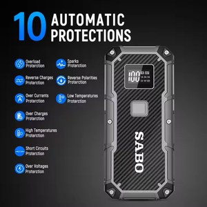 <span class=keywords><strong>2025</strong></span> tốt nhất-bán xe khẩn cấp khởi động ngân hàng điện sao lưu Pin khởi động với LED chiếu sáng điện thoại di động sạc - Product Image 5