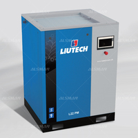 Pour Atlas Copco Liutech série L compresseur d'air à commande intelligente 18Kw 22KW 55KW opération facile moteur 380v refroidi à l'air lubrifié