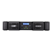 OBT-AMP1000 2 kanal F serisi sınıf H AMP profesyonel ses yüksek kaliteli müzik dijital Subwoofer 2u güç amplifikatörü