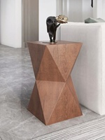 Table basse en bois de pin massif nordique, tabouret en bois de racine, table à thé sculptée, table d'appoint en racine d'arbre, chaise de salon, sans assemblage