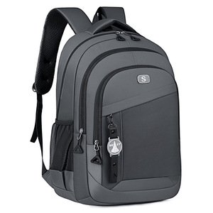 <b>Backpack</b> Male <b>Student</b> Lightweight Commuting Large Capacity <b>Backpack</b> Solid Color Simple Fashion Trendy Sports Outdoor Leisure Bag - Product Image 5