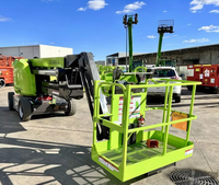 Plateforme élévatrice articulée électrique ZA14NJE / ZA14NJE-Li, capacité de 230 kg, zéro émission, avec double batterie