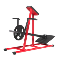 Équipement de fitness Machines de sélection de charge de plaque assise Lève-mollet