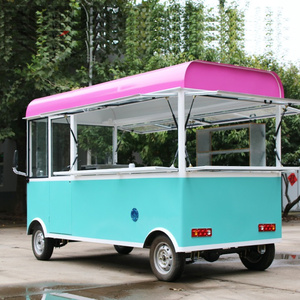 Il camion Mobile elettrico del carrello del Fast Food personalizza il camion popolare del caffè della strada - Product Image 3