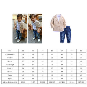 Caballero trajes mariposa corbata chaleco camiseta + Pantalones 3 piezas ropa para niños niño niños de moda ropa de diseñador - Product Image 2