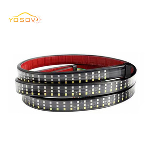 Yosovlamp Versa modèle trois rangées de feux arrière de camionnette <span class=keywords><strong>48</strong></span> 60 pouces bande lumineuse modifiée trois couleurs avertissement inverse clignotant - Product Image 1