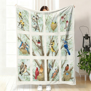 Couverture en flanelle motif chat de dessin animé mignon, plaid léger et respirant pour la sieste, idéal pour les voyages et le camping, impression personnalisée OEM ODM - Product Image 4