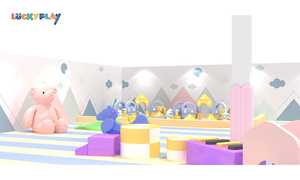 Piscine à balles <span class=keywords><strong>de</strong></span> pépinière commerciale avec toboggan escalade blocs <span class=keywords><strong>de</strong></span> mousse <span class=keywords><strong>de</strong></span> jeu souple jeu <span class=keywords><strong>de</strong></span> joyeux aller ensemble d'équipement <span class=keywords><strong>de</strong></span> jeu souple intérieur - Product Image 4