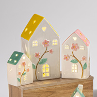 Nouveauté Creative Led Lumières Décor Maison Maison Fleurs Motif Décorations De Pâques