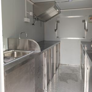 รถลากอาหารแบบพกพาเป็นมิตรต่อสิ่งแวดล้อมรถลากสำหรับขายอาหารพิซซ่ามาตรฐานสูง - Product Image 6