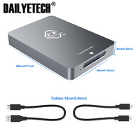 CF express-lector de tarjetas tipo a, adaptador USB 3,1 Gen2 de 10Gbps para Windows XP con Cable para SLR