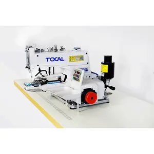 TC-1377D Button Hole Attach Industrial Sewing Machine Direct Drive Motor