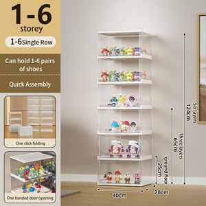 Haut de gamme clair acrylique boîte aveugle stockage présentoir enfants <span class=keywords><strong>Action</strong></span> personnage ornement Transparent anti-poussière présentoir - Product Image 3