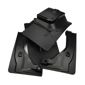 FOR Toyota Hiace Mudguards 2005 2010 <b>Plastic</b> Black For Car Tire Protection - Product Image 3