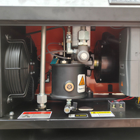 Compresseur d'air à vis RTTW 4KW 5.5HP monophasé 220V 700L/min 10Bar avec réservoir lubrifié pour l'entretien automobile