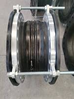 Compensateur flexible anti-vibration en caoutchouc, type à bride, pour pompes CVC et conduites de transport de fluides industriels