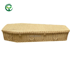 Vente en gros bon marché cercueils en <span class=keywords><strong>osier</strong></span> biodégradable <span class=keywords><strong>cercueil</strong></span> de saule pour les funérailles de haute qualité fait à la main de Chine fournisseur - Product Image 2