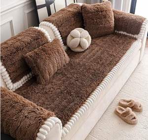 Funda de Cama para Perro de Franela Gruesa, Antideslizante, Lavable a Máquina, Apta para Mascotas, con Borde con Volantes, Ecológica, Decoración para Sala de Estar y Exteriores - Product Image 2