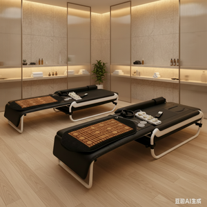 Yeni Gelenler Happy Dream Kore V3 Stili Jade Master Kayropraktik Döner Isı Terapisi Termal Rahatlama Masası Kızılötesi Masaj Yatağı - Product Image 4