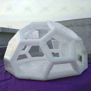 Globo Inflable Grande de Lujo, Carpa Burbuja Transparente de PVC Resistente al Agua y a los Rayos UV con Estructura 201505 In - Product Image 5