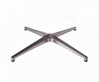 Pieds de meubles en aluminium en forme de X, design moderne, solides, installation facile, pour canapé, salon, école, maison, bureau, appartement, hôtel