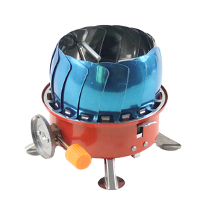 Réchaud à gaz pliable en acier inoxydable mini portable super léger, <span class=keywords><strong>propane</strong></span> <span class=keywords><strong>butane</strong></span>, accessoire de cuisson en plein air, camping - Product Image 3