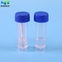 Hanheng CE CHINA PROVEEDOR HPV Kits de muestreo de pantalla Kits de prueba de VPH Cepillo cervical estéril médico con medio de transporte de muestras