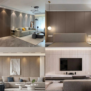 モダンなデザイン<span class=keywords><strong>PVC</strong></span>フォームボード壁パネル<span class=keywords><strong>OEM</strong></span> 5/8mm竹炭ベニヤウッド防水耐火性アンチスタティックリビングルーム - Product Image 3