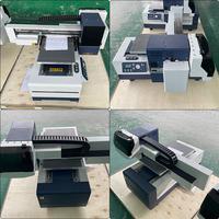 Imprimante UV à plat A3 automatique multi-couleurs à prix de gros avec tête d'impression DX7 et résolution de 1440 dpi pour CD et balles de golf