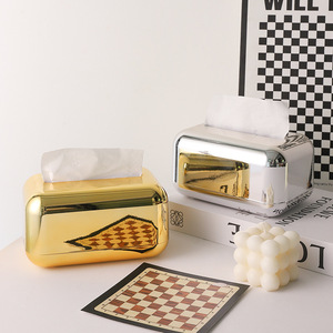 Kreative Menschen Nutzen die Papiertuchbox auf dem Wohnzimmertisch als Couchtisch-Papiertuchbox. - Product Image 1