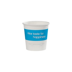 Vasos de Papel para Helado de 4oz y 60mm, Personalizados con Logotipo Premium, Grado Alimenticio, Pared Simple, Extra Gruesos, con Cuchara, Doble Revestimiento, Diseño Nube - Product Image 6