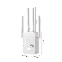 Extensor Wifi Mini a Precio de Fábrica, Fácil Configuración, Amplificador de Señal, Repetidor de 300Mbps, Repetidor Inalámbrico 2.4G LGX - D10