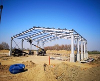 Pré-Structures métalliques de bâtiment d'ingénierie pour des églises, structure en acier préfabriquée d'atelier d'entrepôts