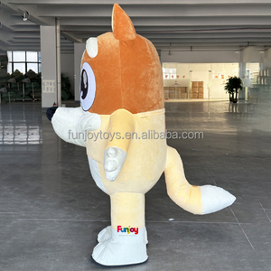 כחול מתנפחים בינגו כלב mascot תחפושת למבוגרים חיה כלב כלב מן העולם הקריקטורה - Product Image 5