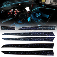 Pencahayaan Interior Mobil untuk Subaru Outback/Legacy Model 2009-2015 BM/BR/BRF/BRG Kit Dekoratif LED 64-Warna 12V
