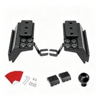 Support de projecteur avant en alliage d'aluminium pour Sequoia, fixation sans modification, pour éclairage LED de pilier de véhicule routier