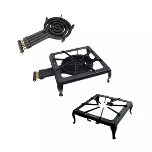 Perfect technology Strong safeguard outdoor gas stove cast cooking iron gas burner cheap cast iron burning stoves