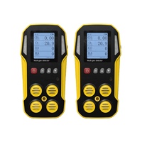 Analyseur de gaz portable multi-gaz pour CO2, CH4, O2, H2S avec protection IP66, haute précision, garantie 1 an, détecteur de gaz
