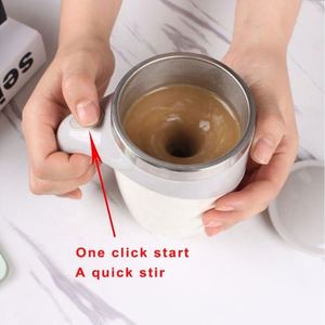 Mug à café en acier inoxydable à double paroi, 400 ml, avec logo personnalisé, sans BPA, écologique, auto-mélangeur, isolation thermique 6 heures - Product Image 1