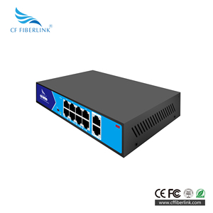 Công tắc POE thông minh 10 cổng 8 + 2 Gigabit, giám sát cáp mạng chống sét Cắm và chơi nhiệt độ rộng - Product Image 4