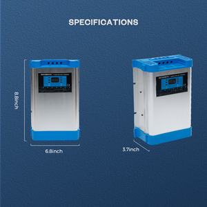 Bộ sạc pin đầu ra kép thông minh 24V 30A cho <span class=keywords><strong>Lithium</strong></span>/LiFePO4/gel/SLA/AGM/ướt với màn hình LCD - Product Image 5