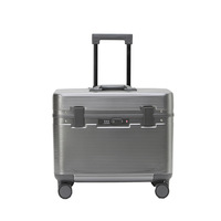 Maleta de piloto de lujo con apertura superior, 20 y 18 pulgadas, para cámara y PC, con logotipo personalizado, de fábrica, venta al por mayor, novedad 2026