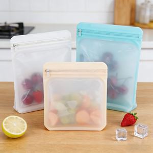 ถุงซิลิโคนเก็บอาหารขายส่ง ถุงเก็บรักษาอาหารในครัว ถุงซิลิโคนเกรดอาหารสำหรับเก็บผลไม้หรือแซนวิช - Product Image 3