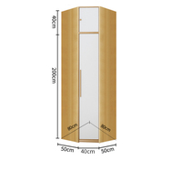 Meubles de chambre à coucher sur mesure, armoire de chambre à coucher avec coiffeuse, étagère d'angle, tiroirs