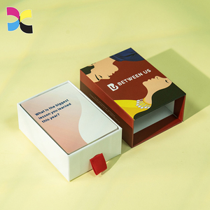 Impression personnalisée de jeux de cartes, boîte d'emballage avec ruban, impression de cartes en couleur - Product Image 2