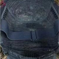 Perruque bandeau FH à prix abordable, facile à porter, en cheveux humains, fabriquée à la machine, effet glacé