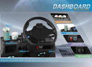 Hot Bán 1 Chỗ Ngồi Xe Golf Điện Với Hệ Thống Đa Phương Tiện Đài Phát Thanh & USB Sạc Trọng Lượng Nhẹ Ghế Đơn Golf Buggy - Product Image 5